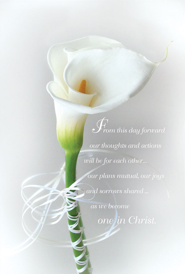 Wedding Program Paper 6197