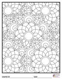 Mandala Coloring Pages 1 - Colored By
