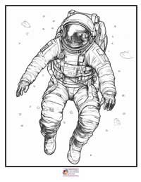 Space Coloring Pages 12B
