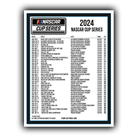 2024 NASCAR Schedules