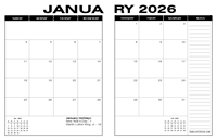 2026 Desk Calendars