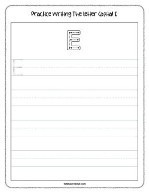 Alphabet Tracing Worksheet #2-2C