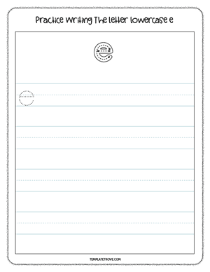 Alphabet Tracing Worksheet #2-2D