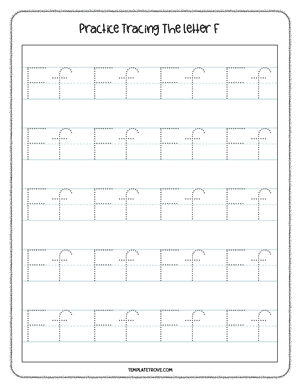 Alphabet Tracing Worksheet #2-3B