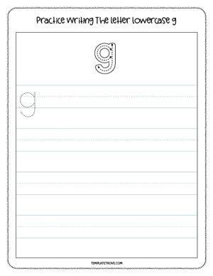 Alphabet Tracing Worksheet #3D