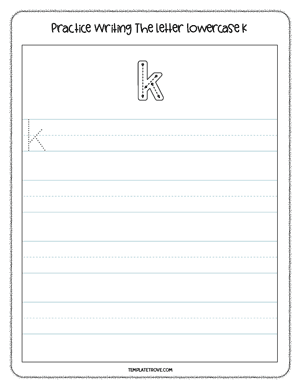 Alphabet Tracing Worksheet #4-2D