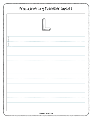 Alphabet Tracing Worksheet #4-3C