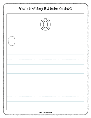 Alphabet Tracing Worksheet #5-3C