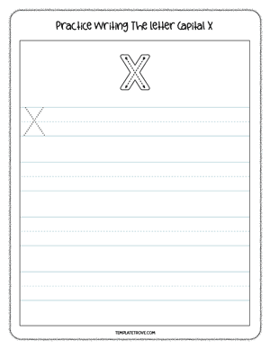 Alphabet Tracing Worksheet #8-3C