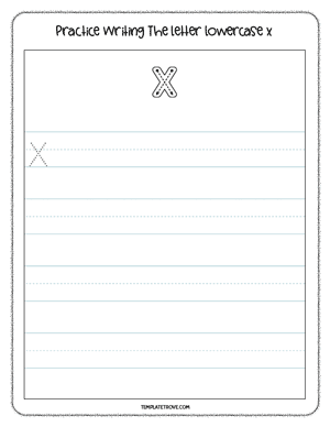 Alphabet Tracing Worksheet #8-3D