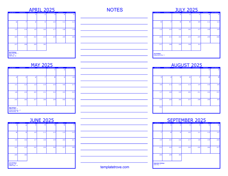 6-month-calendar-2025