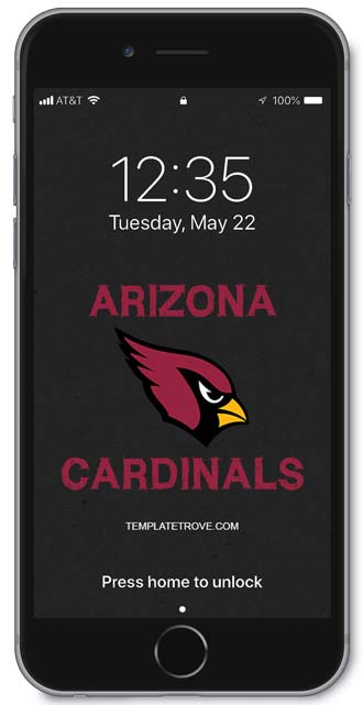 Arizona Cardinals Lock Screen 2