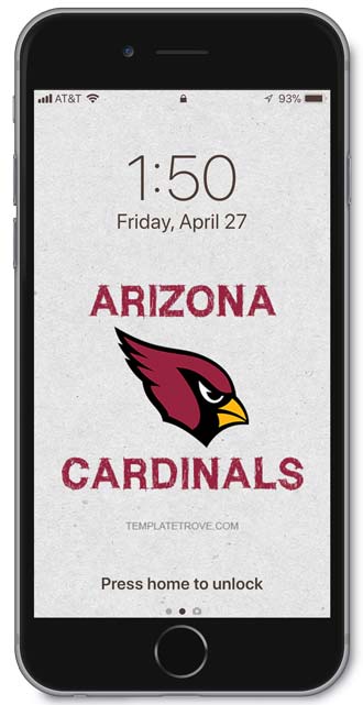 Arizona Cardinals Lock Screen 3