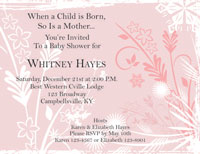 Baby Shower Invite - Pink