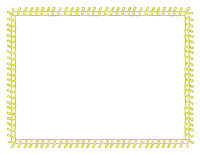 Banana-Yellow Doodle Border 1