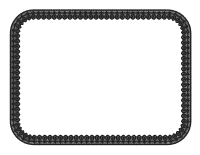 Black Fourth Sheet Lace Border