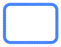 Blue Fourth Sheet Lace Border