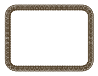 Brown Fourth Sheet Lace Border