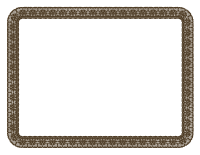 Brown Lace Full Sheet Border 2