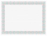 2 Color Certificate Border 4B