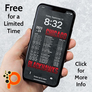 2023 Chicago Blackhawks Phone Schedules