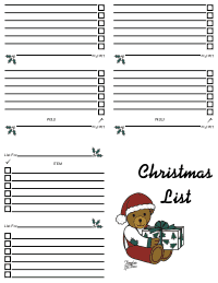Christmas List