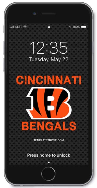 Cincinnati Bengals Lock Screen 1
