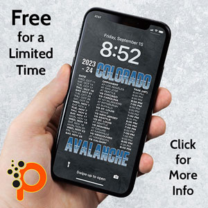 2023 Colorado Avalanche Phone Schedules