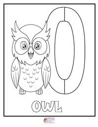 Alphabet Coloring Pages 15B