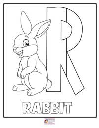 Alphabet Coloring Pages 18B