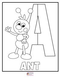 Alphabet Coloring Pages 1B