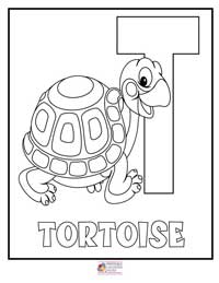 Alphabet Coloring Pages 20B