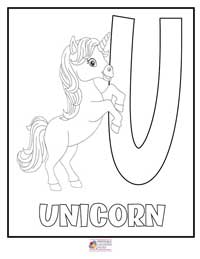 Alphabet Coloring Pages 21B
