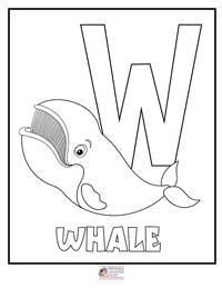 Alphabet Coloring Pages 23B