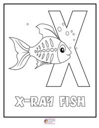 Alphabet Coloring Pages 24B