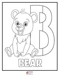 Alphabet Coloring Pages 2B