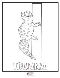 Alphabet Coloring Pages 9B