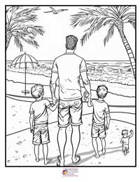 Beach Coloring Pages 10B