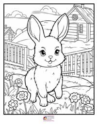 Bunny Coloring Pages 10B