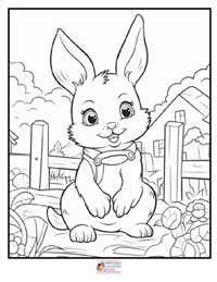 Bunny Coloring Pages 5B