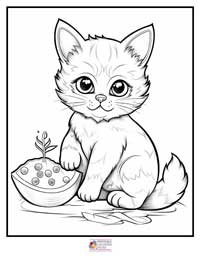 Cats Coloring Pages 10B
