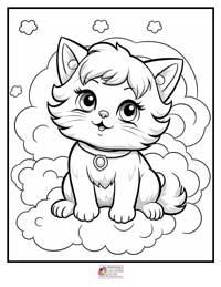 Cats Coloring Pages 18B