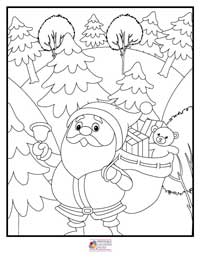 Christmas Coloring Pages 7B