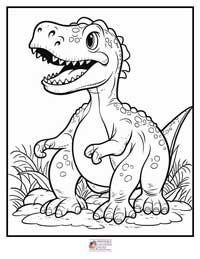 Dinosaur Coloring Pages 10B