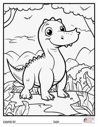 Dinosaur Coloring Pages