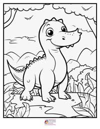 Dinosaur Coloring Pages 5B