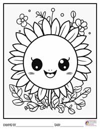 Flowers Coloring Pages