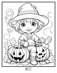 Halloween Coloring Pages 10B