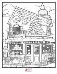House Coloring Pages 10B