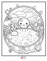 Kawaii Coloring Pages 12B